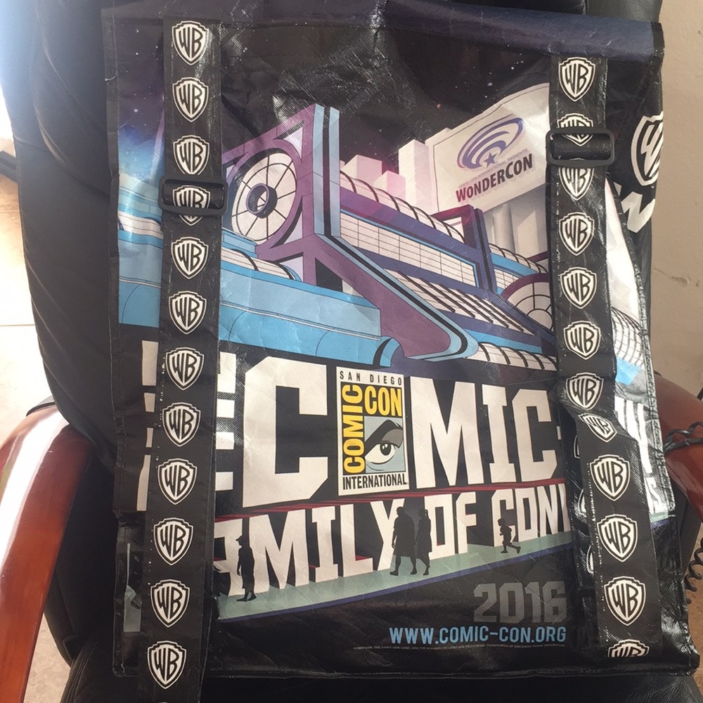 2016 Comic Con Warner Bros. Super Large Backpack - image 1